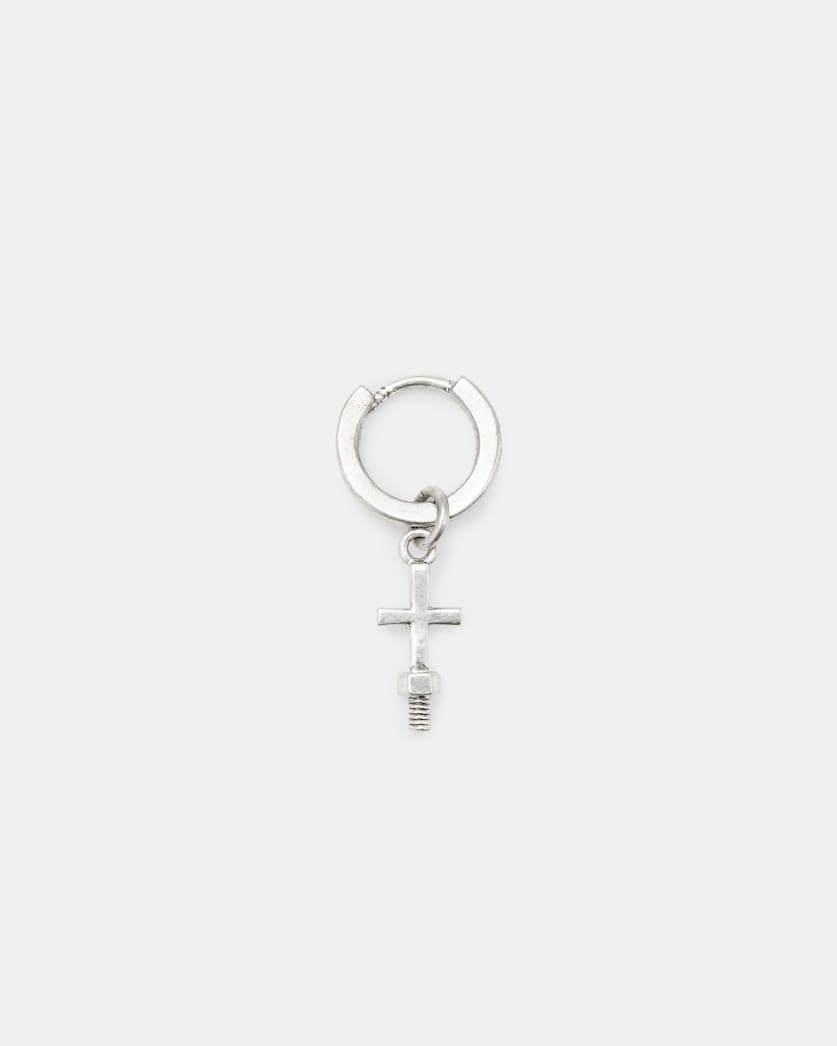 Jude Cross Hoop Earring by ALLSAINTS
