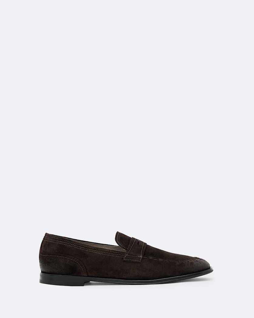 Jules Hand-Stitched Suede Loafers by ALLSAINTS
