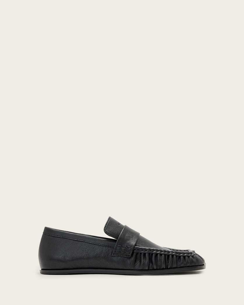 Julie Leather Loafers by ALLSAINTS