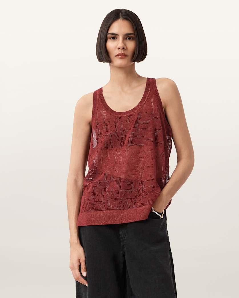 Kaito Jacquard Tank Top by ALLSAINTS