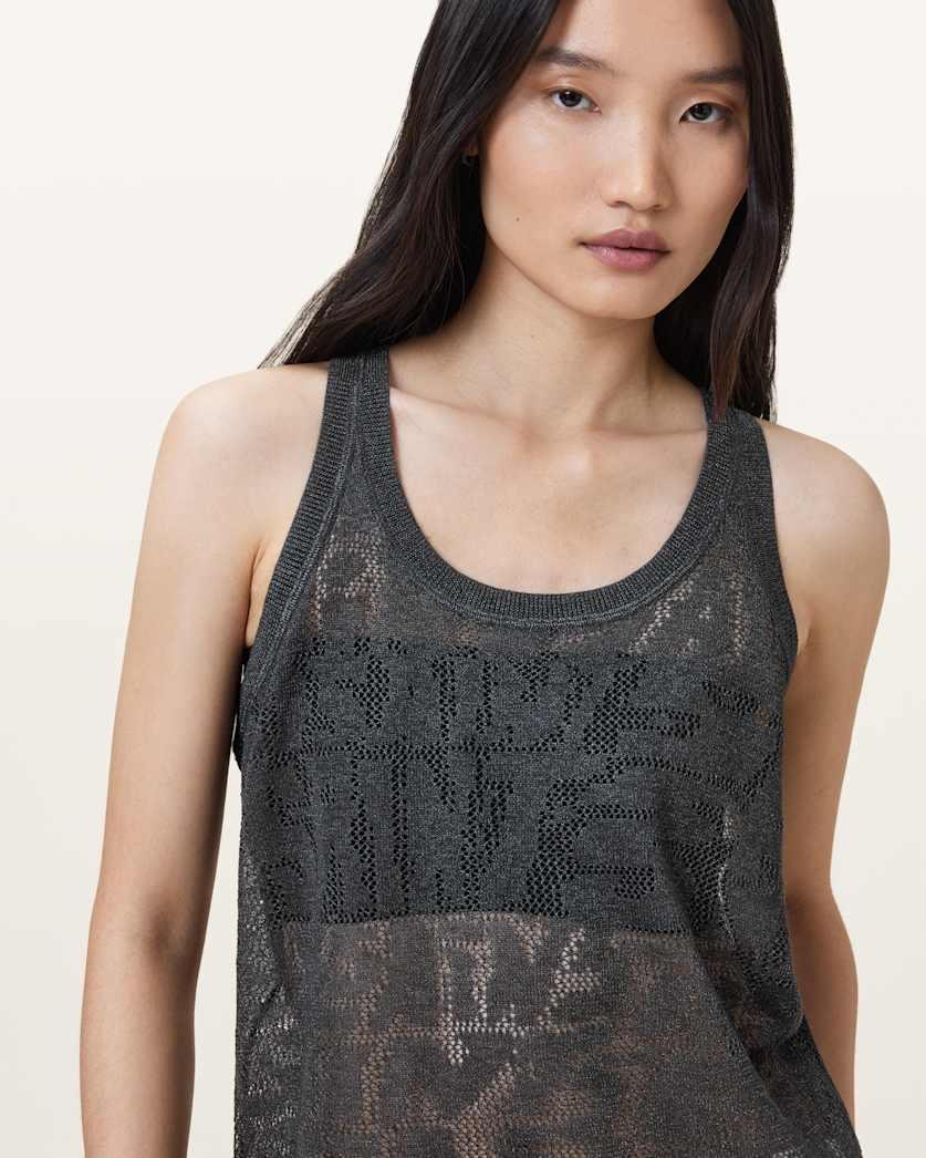 Kaito Jacquard Tank Top by ALLSAINTS