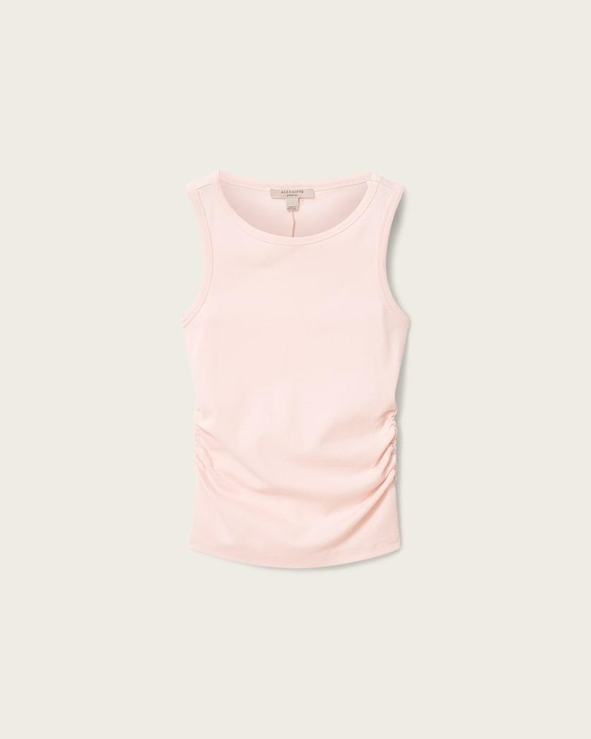 Katarina Boat Neck Slim Fit Tank Top by ALLSAINTS