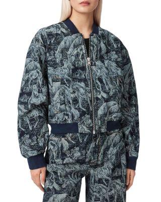 Kaytra Denim Bomber Jacket by ALLSAINTS