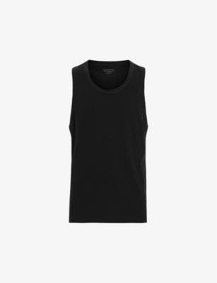 Kendrick round-neck relaxed-fit organic-cotton vest by ALLSAINTS