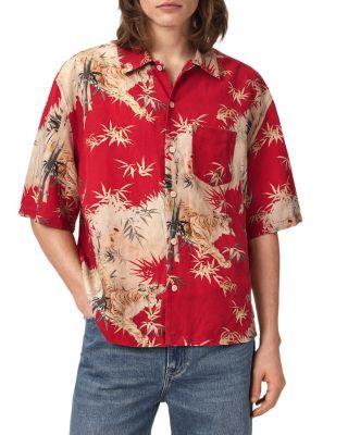 Kingdom Oversized Fit Wildlife Graphic Shirt by ALLSAINTS