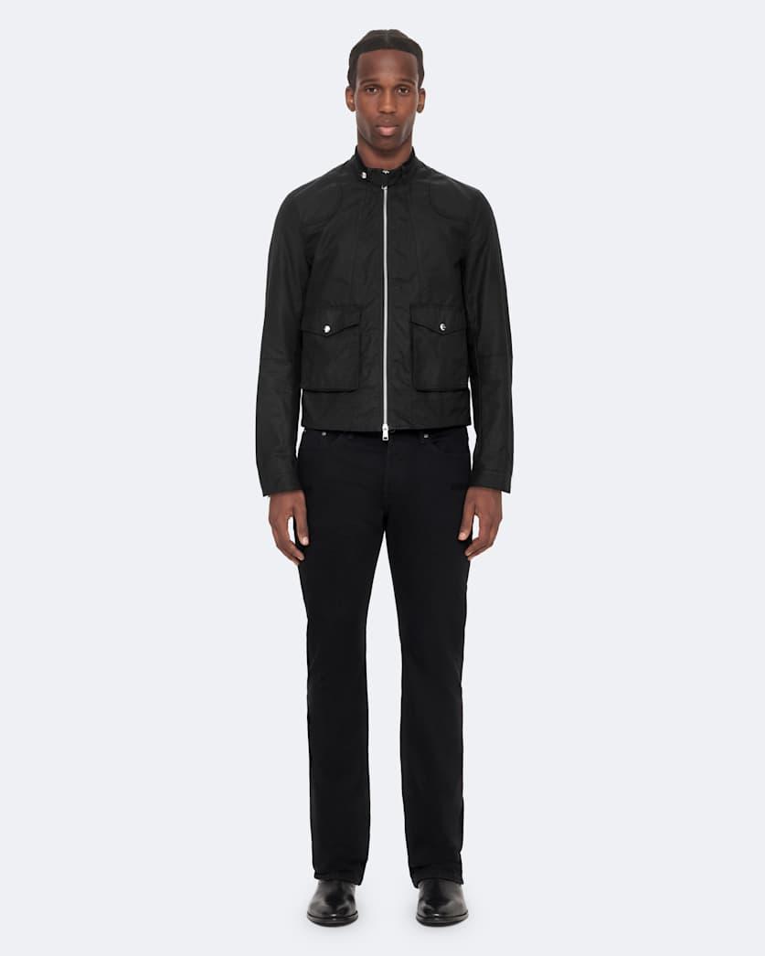 Kirk Waxed-Cotton Racer Jacket by ALLSAINTS