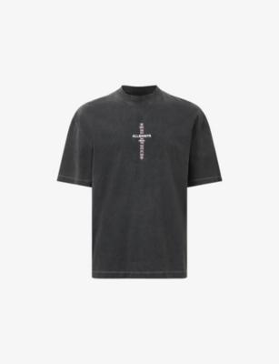 Knox Logo-Print Short-Sleeve Cotton T-Shirt by ALLSAINTS