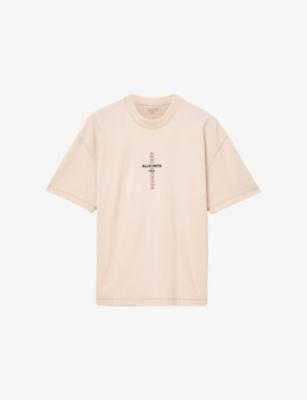 Knox Logo-Print Short-Sleeve Cotton T-Shirt by ALLSAINTS