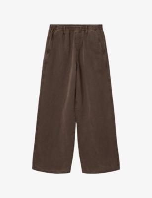 Korten Elasticated-Waist Lyocell and Linen Trousers by ALLSAINTS