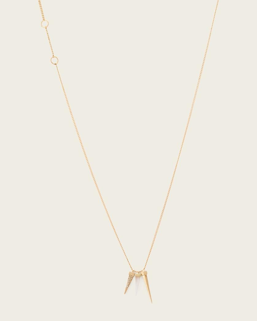 Laio Pave Spike Necklace by ALLSAINTS