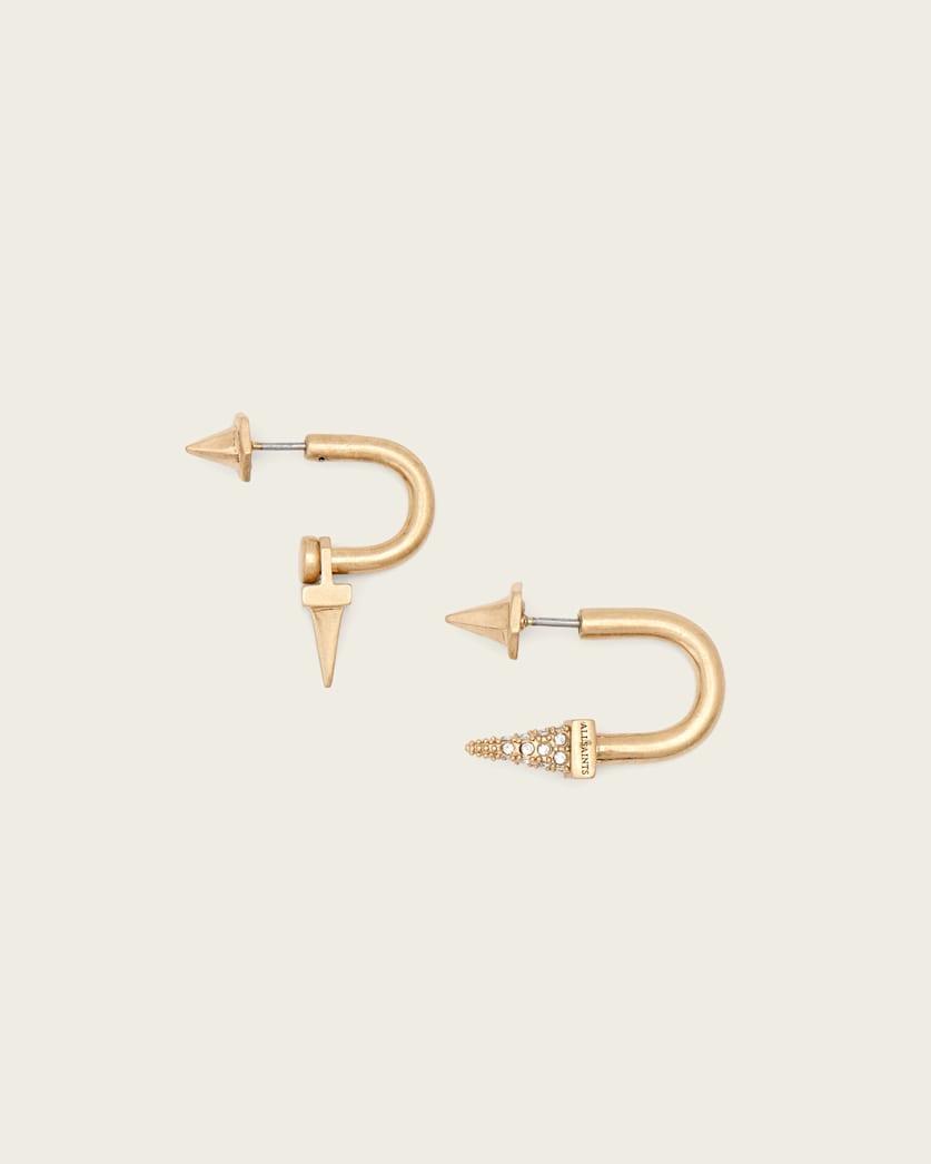 Laio Spike Front Back Earrings by ALLSAINTS