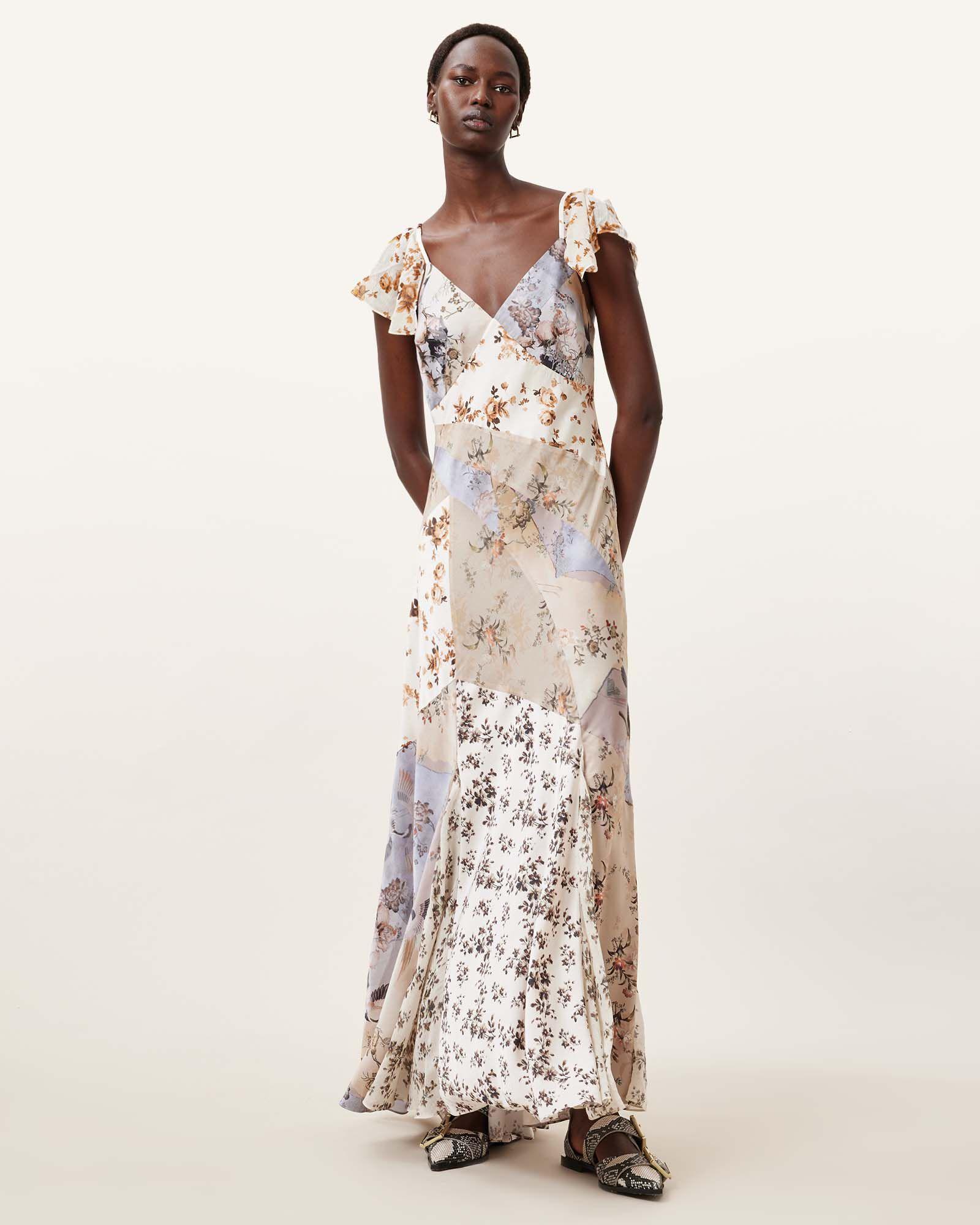 Lala Floral Maxi Dress by ALLSAINTS
