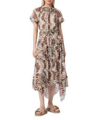 Lamaia Ruffled Dress by ALLSAINTS