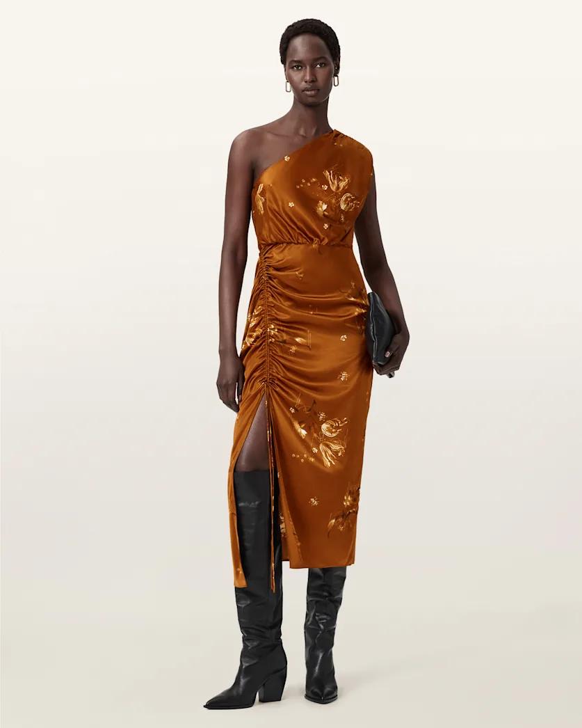 Laura Midi Dress by ALLSAINTS