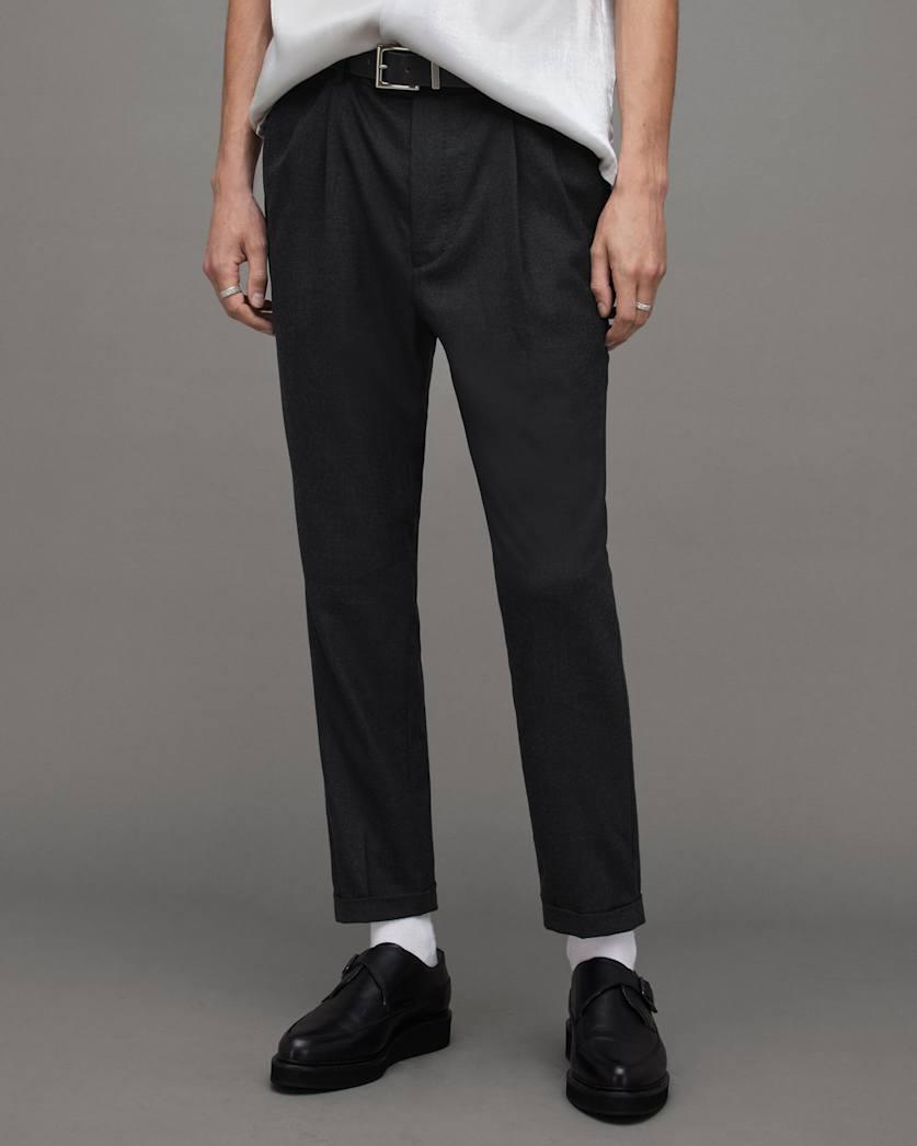 Leigh Cropped Slim Fit Trousers by ALLSAINTS
