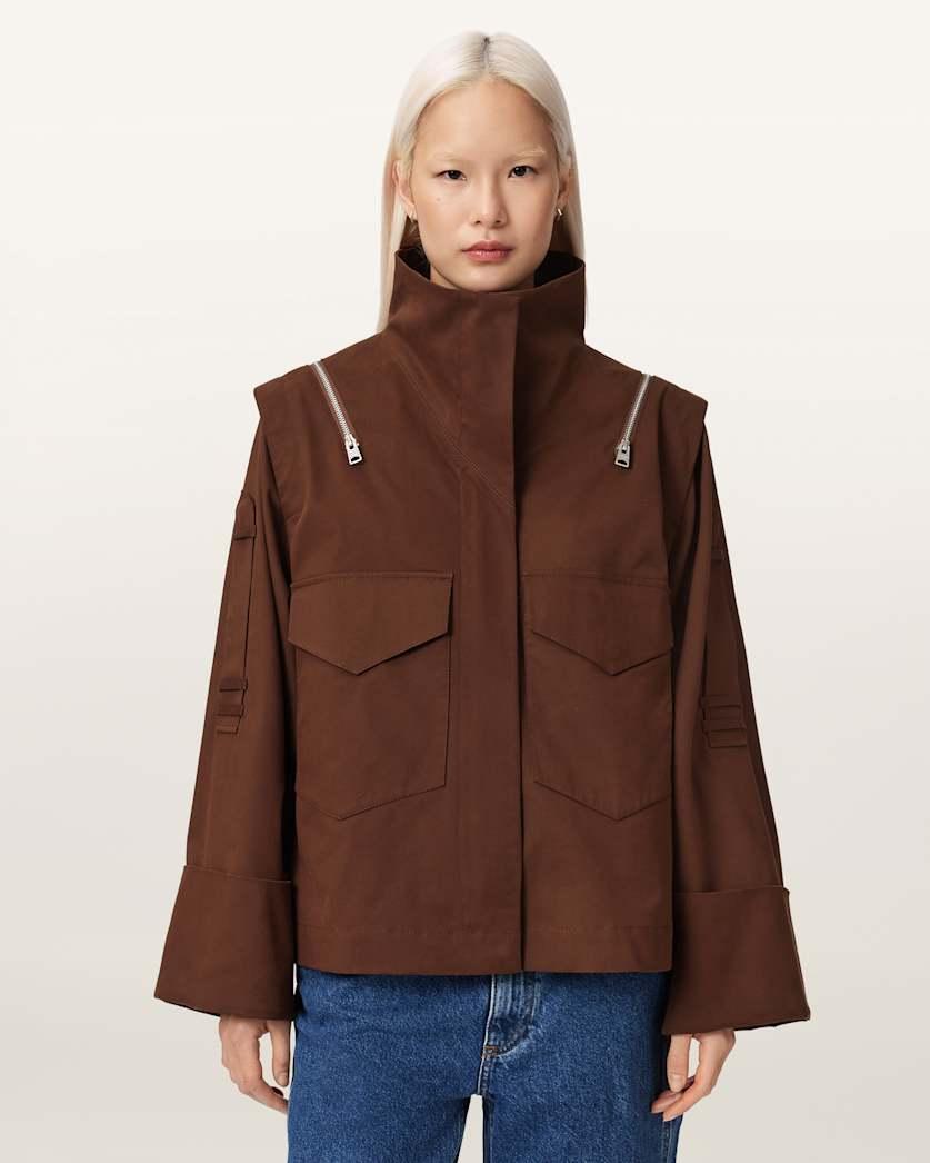 Leighton Cotton Utility Jacket by ALLSAINTS