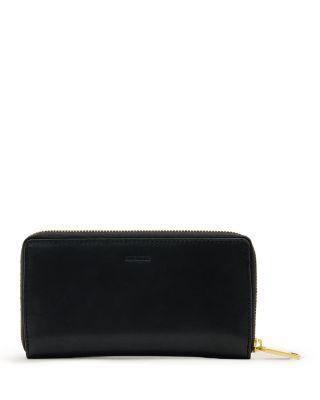 Lena Leather Continental Wallet by ALLSAINTS