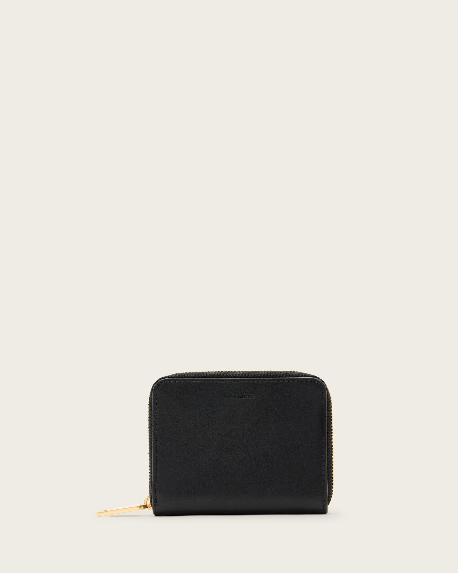 Lena Leather Zip Wallet by ALLSAINTS