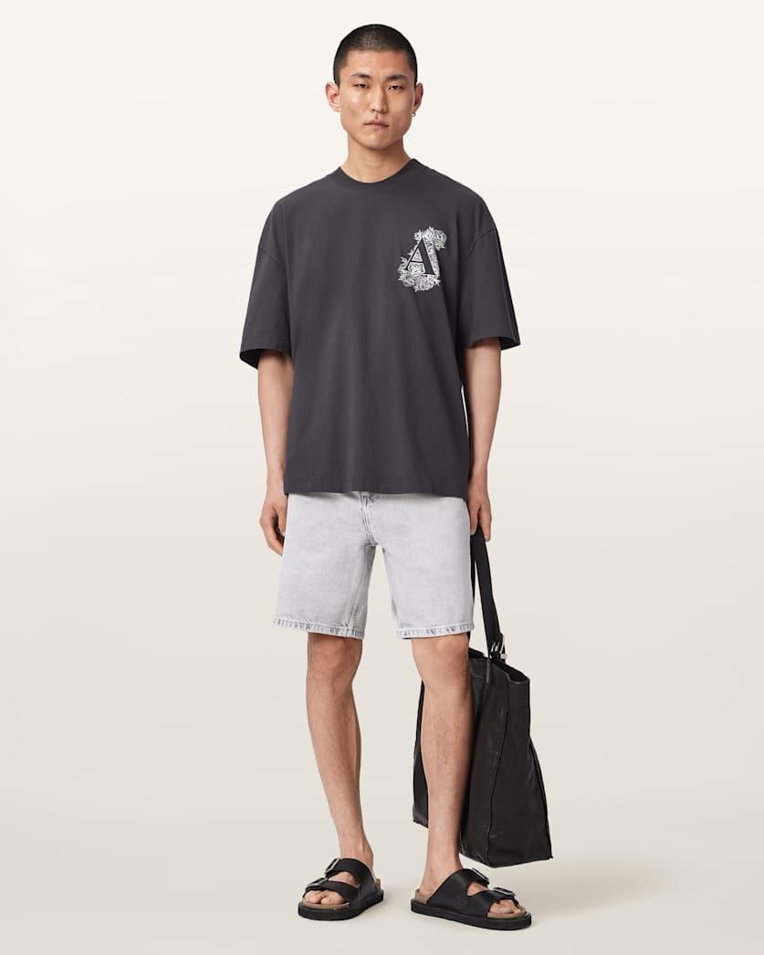 Lenny Loose Fit Denim Shorts by ALLSAINTS