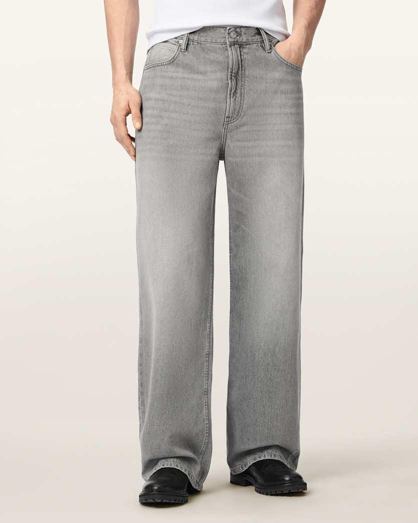 Lenny Wide Leg Denim Jeans by undefined