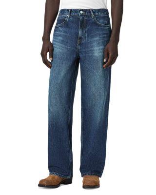 Lenny Wide Leg Fit Jeans in Dark Indigo by ALLSAINTS