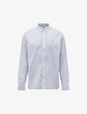 Lido pinstriped cotton shirt by ALLSAINTS