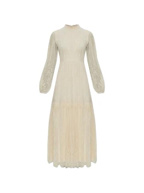 Lillian ruffled midi dress by ALLSAINTS