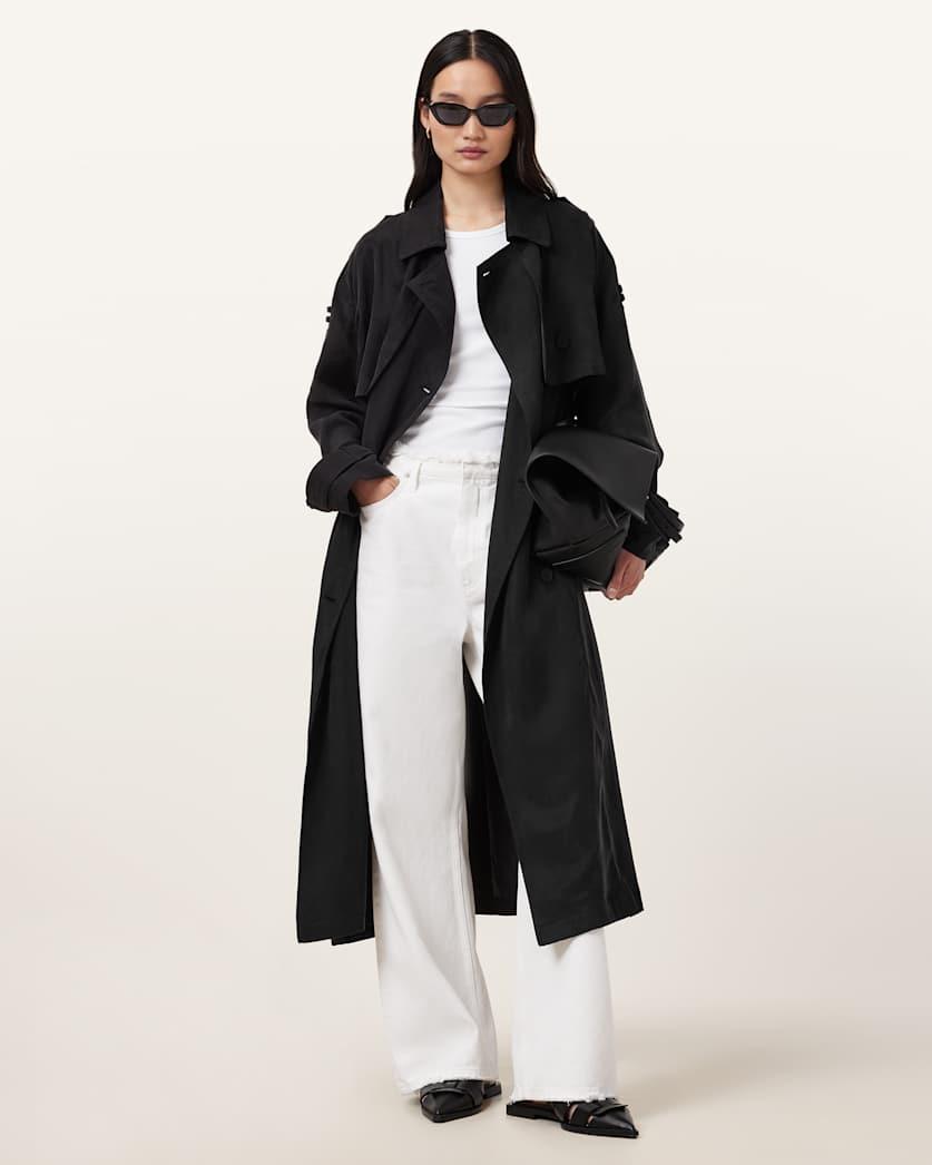 Linnie Lightweight Trench Coat by ALLSAINTS