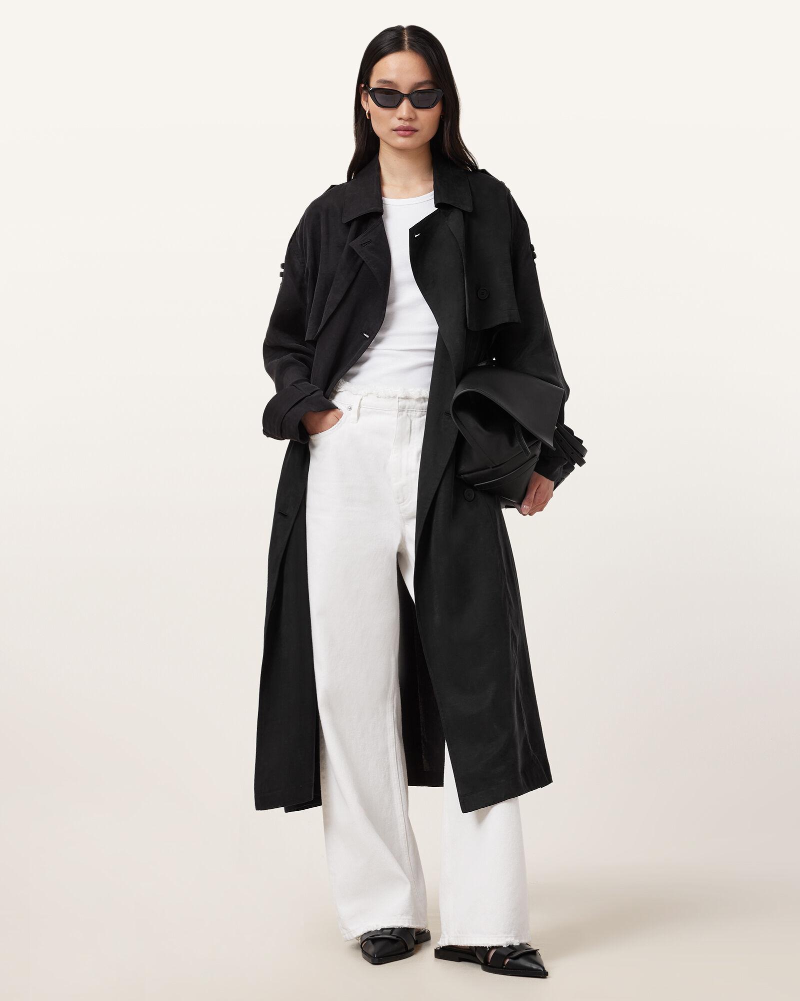 Linnie Lightweight Trench Coat by ALLSAINTS