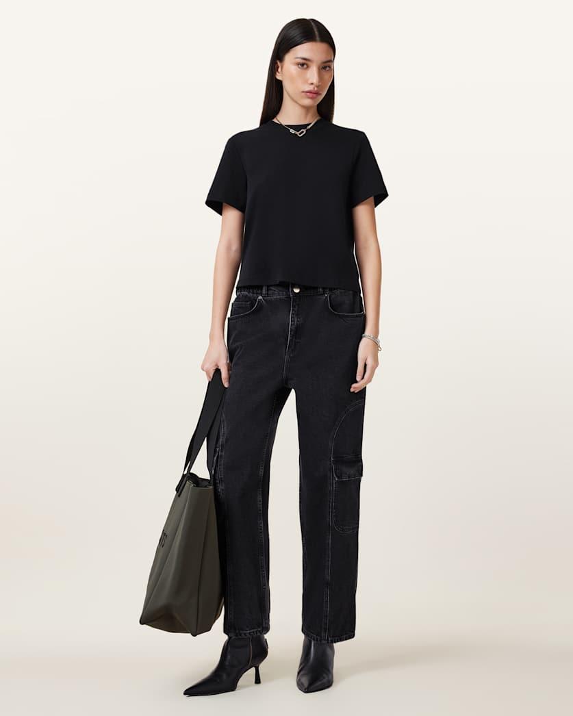 Lisa Boxy Crew Neck T-Shirt by ALLSAINTS