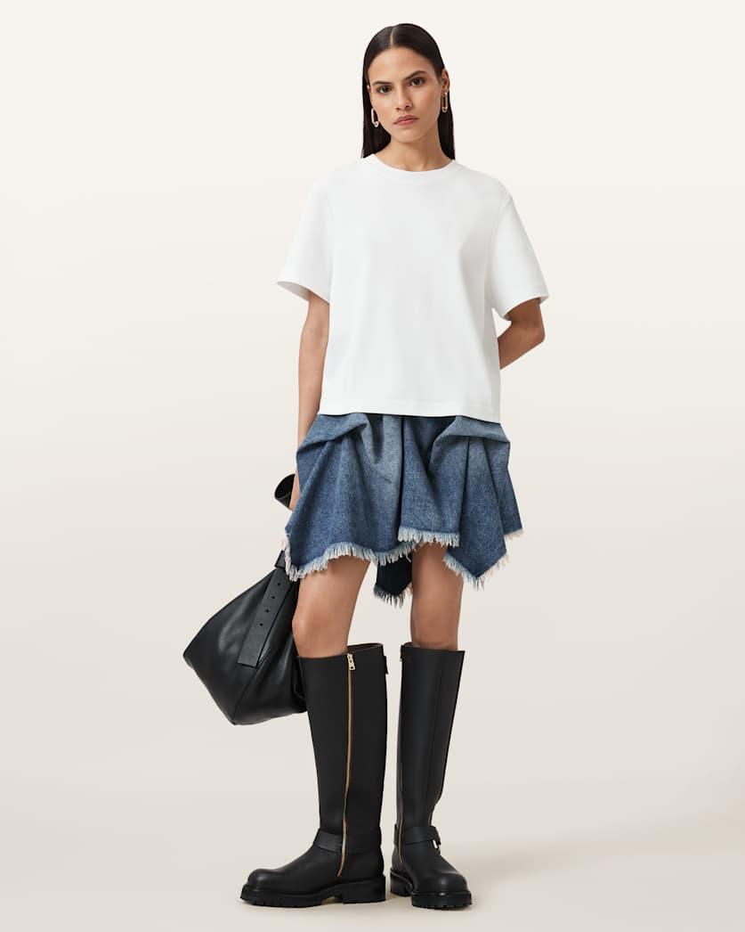 Lisa Boxy Crew Neck T-Shirt by ALLSAINTS