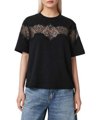 Lisa Lace Tee by ALLSAINTS