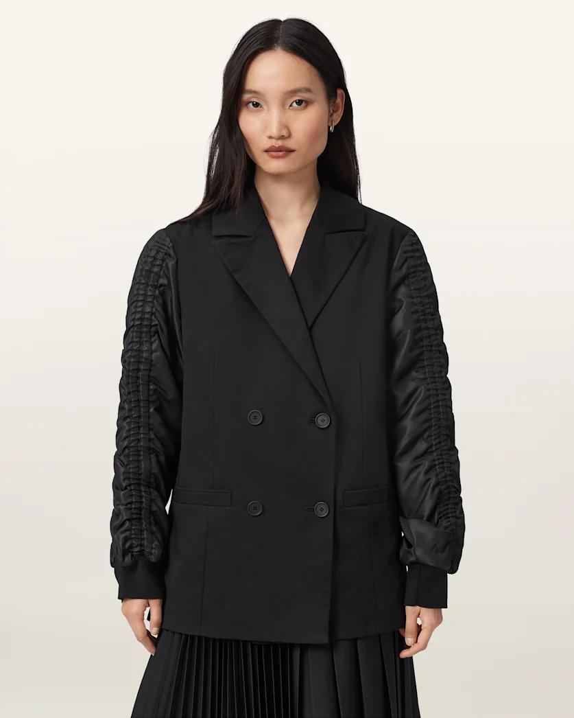 Lorna Cotton Blazer Jacket by ALLSAINTS