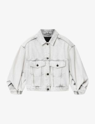 Luca Volume-Sleeved Denim Jacket by ALLSAINTS