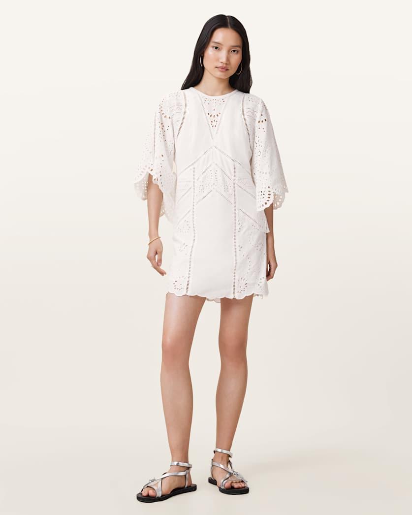Luci Broderie Mini Dress by ALLSAINTS