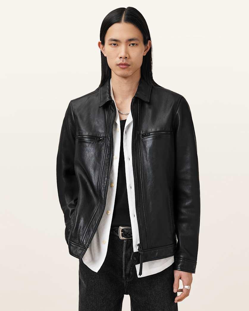 Luck Leather Jacket by ALLSAINTS