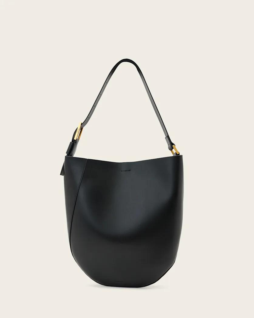 Luna Leather Hobo Shoulder Bag by ALLSAINTS