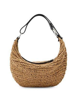 Luna Micro Raffia Handbag by ALLSAINTS