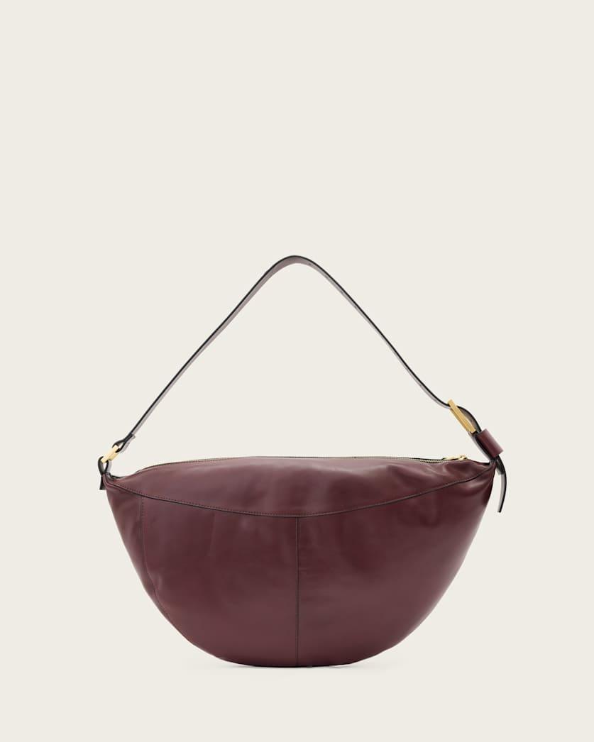 Luna Slouchy Leather Shoulder Bag by ALLSAINTS