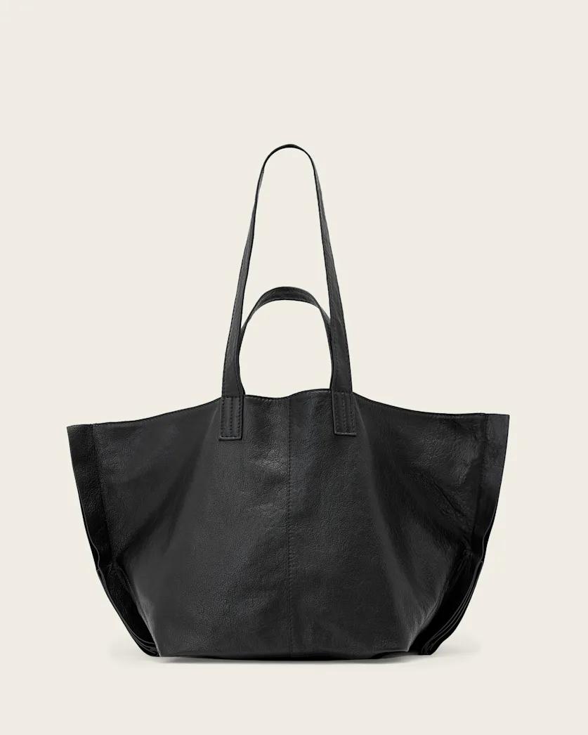 Lutece Leather Tote Bag by ALLSAINTS