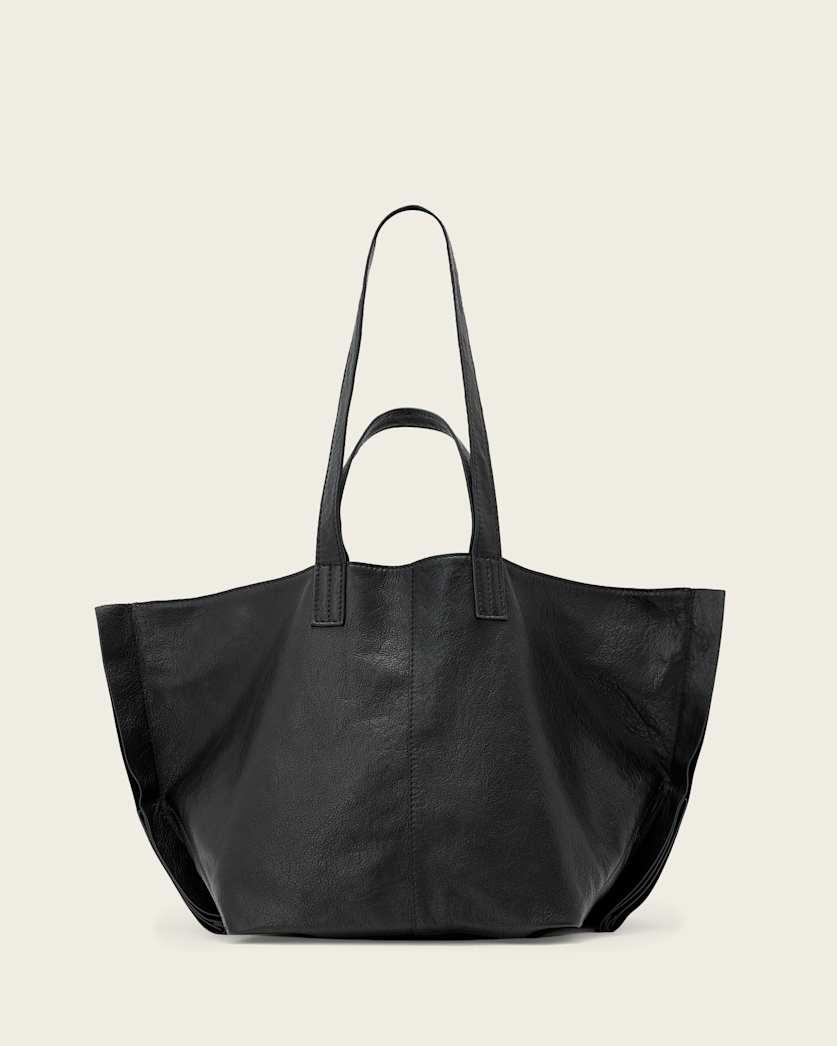 Lutece Leather Tote Bag by ALLSAINTS