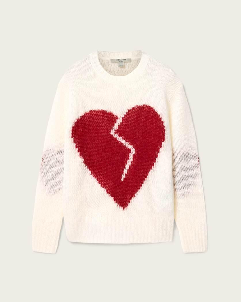 Luvheart Crew Neck Jumper by ALLSAINTS