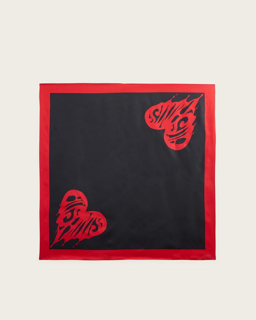 Marley Silk Square Scarf by ALLSAINTS