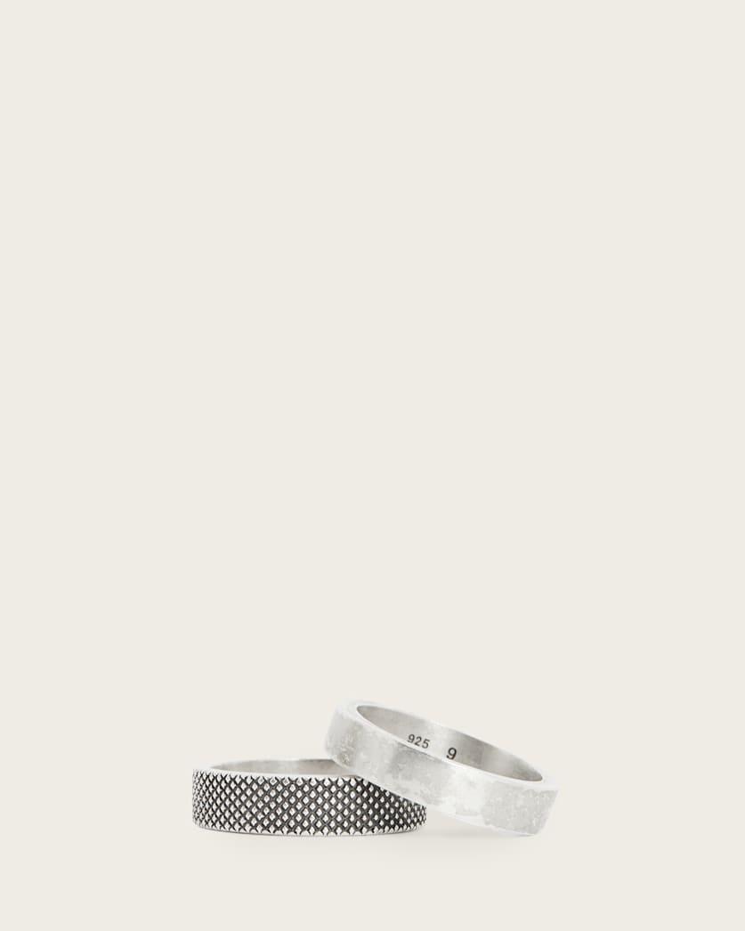 Mars Tex Ring Set by ALLSAINTS