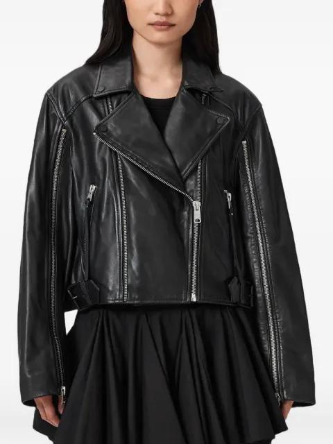Masone leather biker jacket by ALLSAINTS