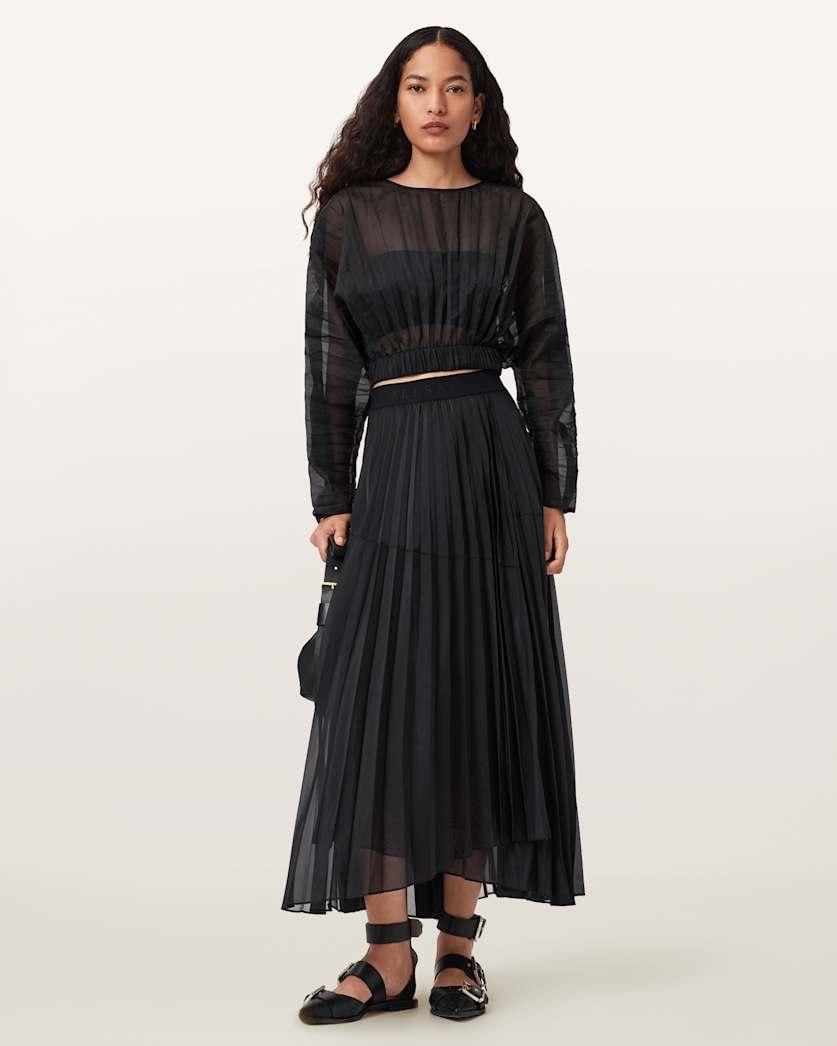 Micaela Pleated Skirt by ALLSAINTS