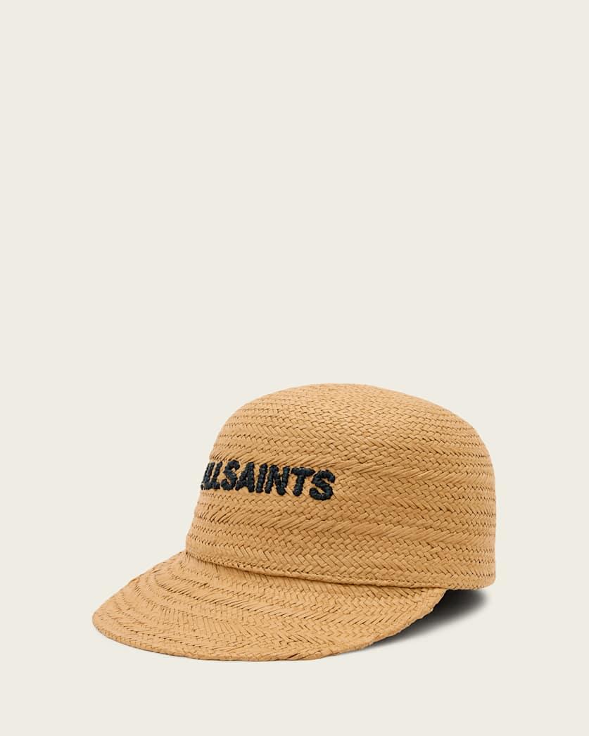 Mila Straw Baseball Cap by ALLSAINTS