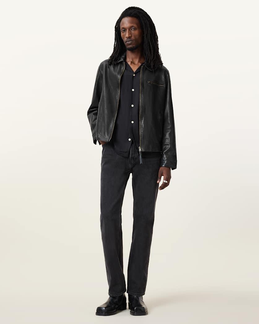 Miller Leather Jacket by ALLSAINTS