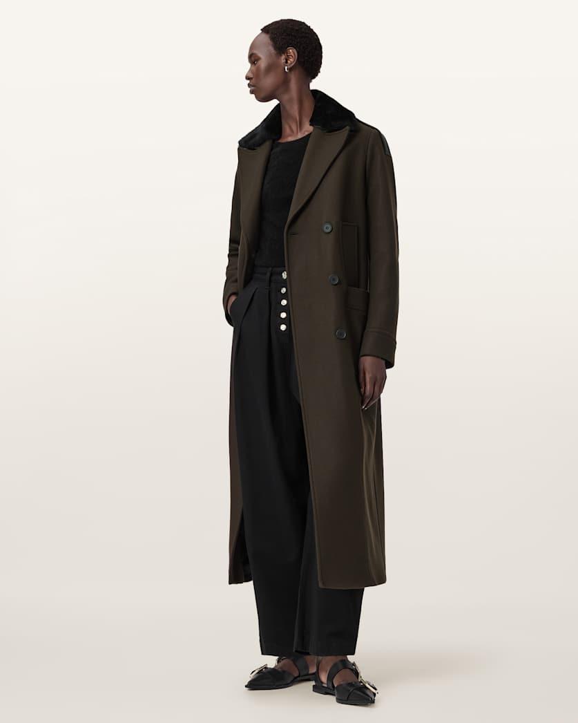Millie Double Breasted Coat by ALLSAINTS