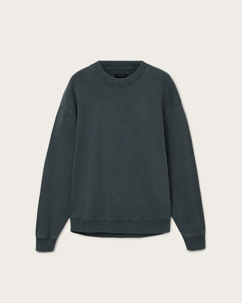 Milo Boxy Cotton Sweatshirt by ALLSAINTS